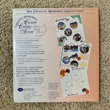 Creative Memories Custom Cutting System 3 Circle Cutting Patterns (NEW)
