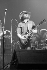 1970s TOY CALDWELL Of THE MARSHALL TUCKER BAND Original 35mm Photo Negative bn