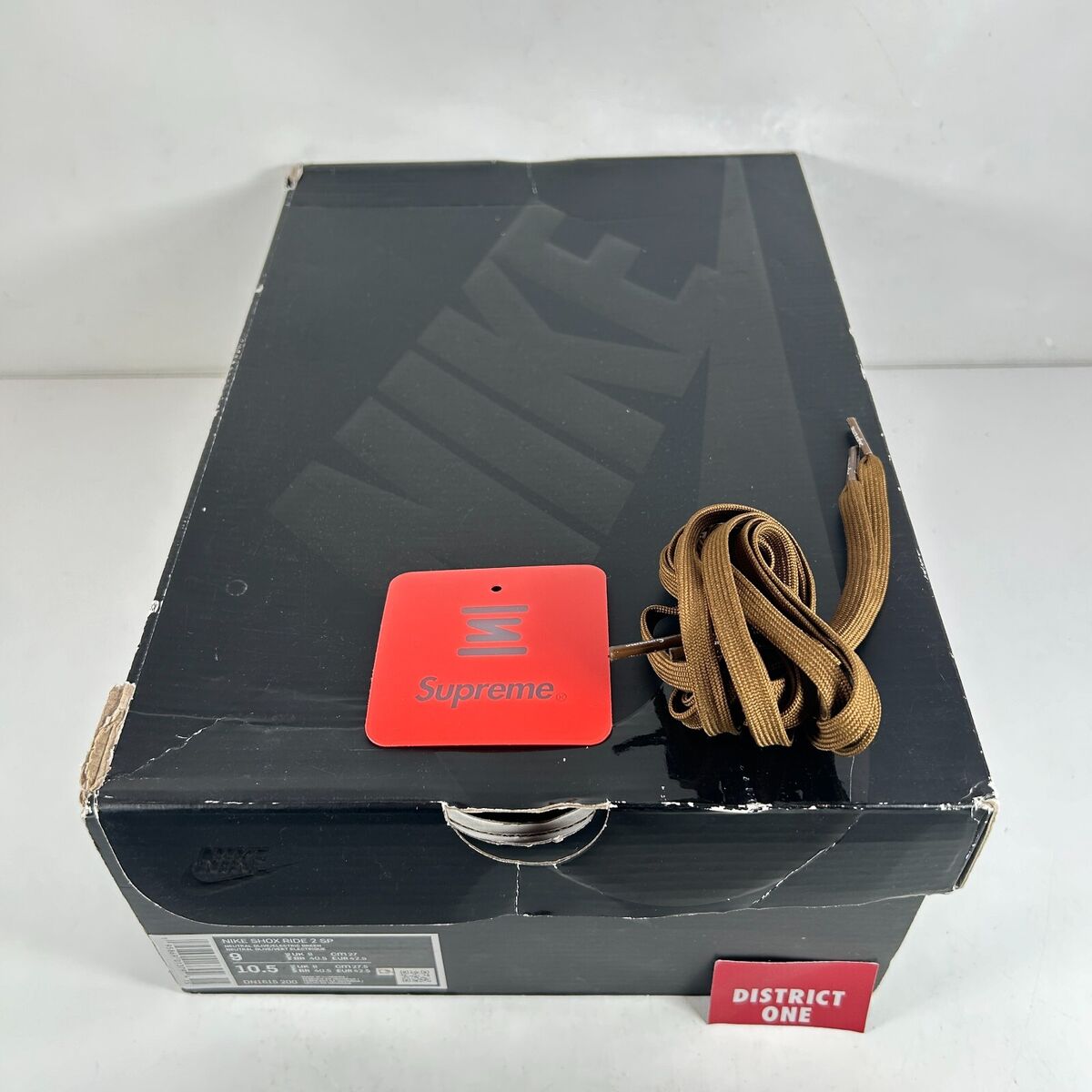 Supreme x Nike Shox Ride 2 Neutral Olive - Size 9 - DN1615 Supreme x Nike Shox Ride 2 Neutral Olive - Size 9 - DN1615