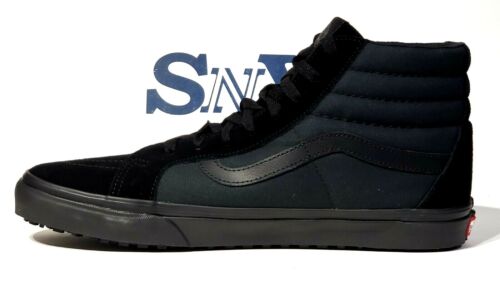 VANS Men's Black Suede/Canvas SK8-Hi Slip Resistant Work Service Skating  Shoes | eBay