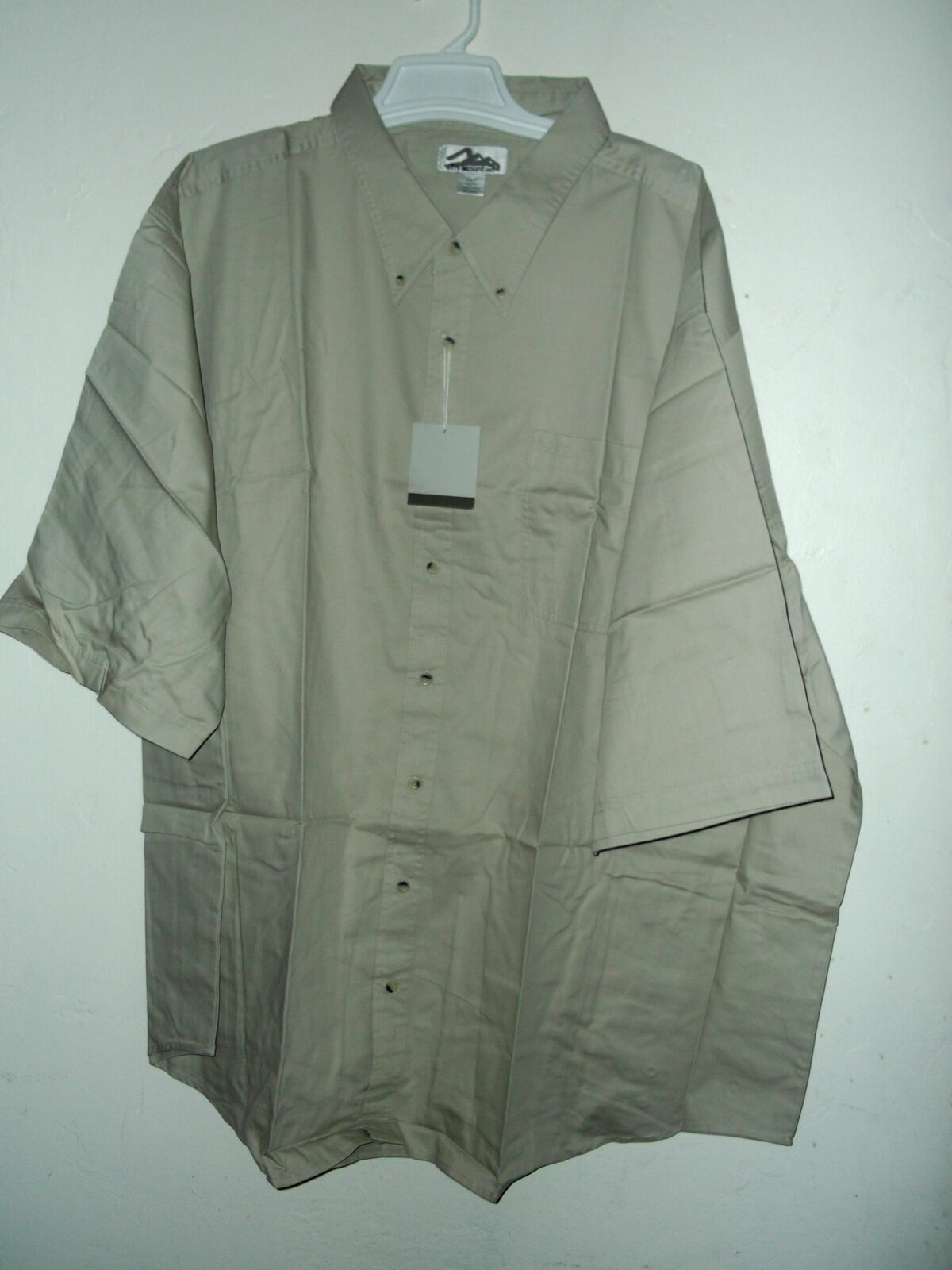 NWT big tall TRIMOUNTAIN twill shirt BIG MANS SIZES 4X TO 6XLT 3 colors ...