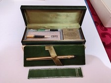 Cross Gold 10 KT Fountain Pen , pennino oro 14 KT