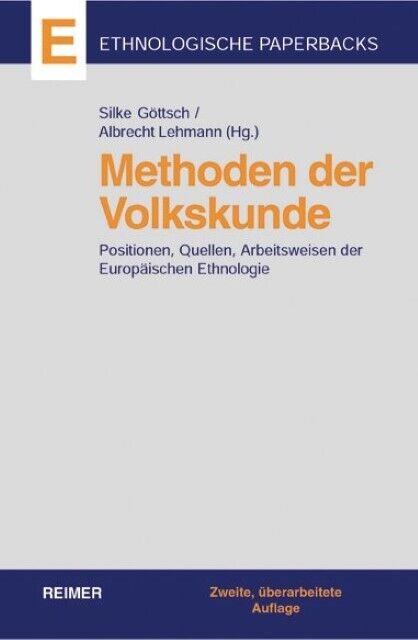 Thumbnail - Methoden Der Volkskunde Silke Göttsch