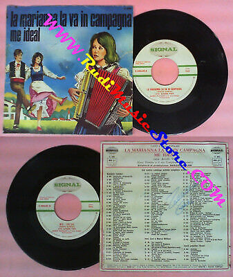 LP 45 7'' ARNOLFO VALLI La marianna la va in campagna Me ideal no cd mc dvd(QI2)
