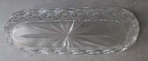 Snackschale Antikglas, Sternschliff, vintage, schwer *Top* - Bild 3 von 3
