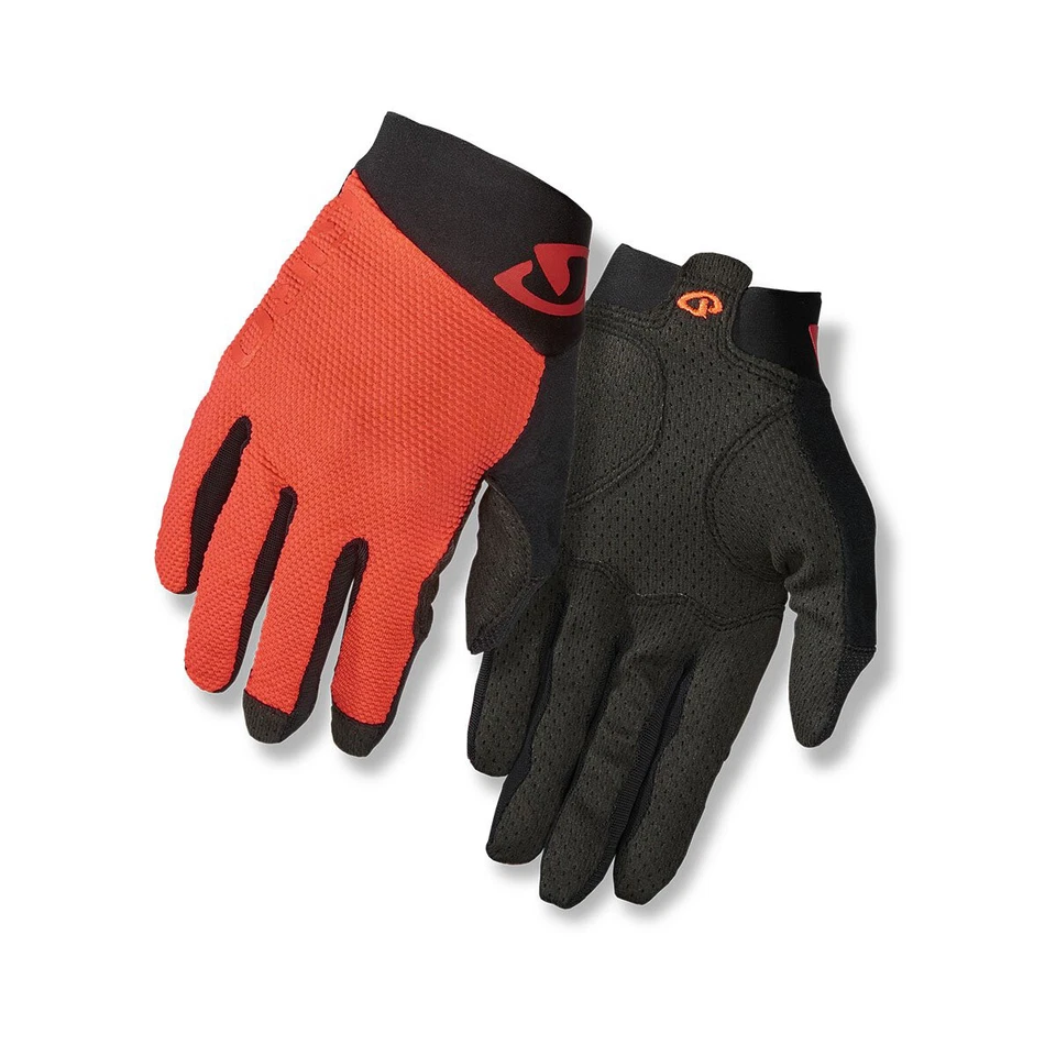 Giro Radhandschuhe Handschuh RIVET II rot atmungsaktiv pflegeleicht leicht weich