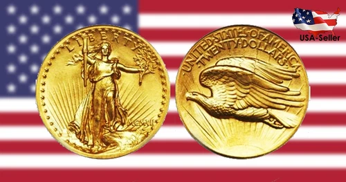 1907 Saint Gaudens Lady Liberty - MINI (.5g) Commemorative Coin