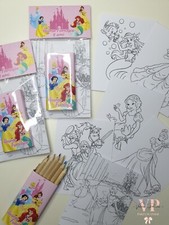 Kit Festa Compleanno Personalizzato - Disegni da Colorare e Pastelli 10pz. 