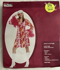 HALLOWEEN COSTUMES WOMEN. Dress, Cap, Boot Covers.