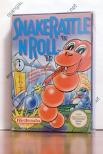 Thumbnail of ebay&reg; auction 235342254553 | SNAKE RATTLE N ROLL  PAL-B NOE Ver.   NINTENDO NES  CIB  OVP  guter Zustand