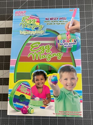 Hey Buddy Hey Pal The Egg Egg mazing Decorator with Non-Toxic Markers Easter