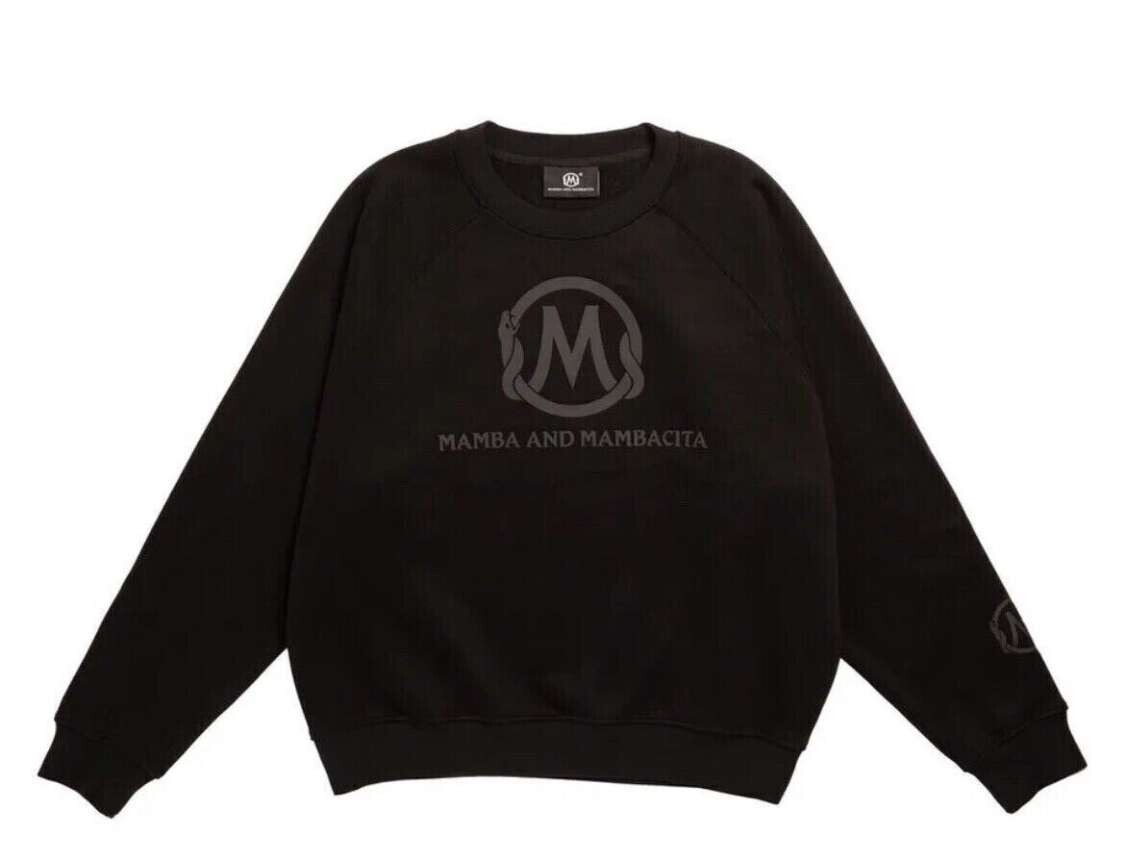 Mamba Mambacita x dannijo Kobe Gigi Bryant black hoodie sweater adult L RARE - Main Image