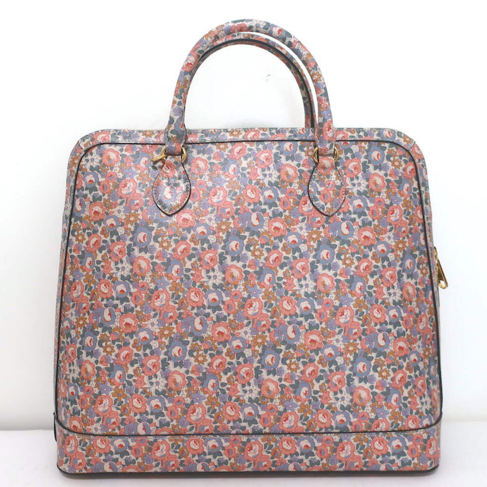 Gucci x Liberty London 1955 Duffle Bag Floral Print Leather Large