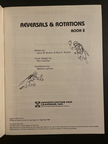 Reversals & Rotations: Aids In Reducing Reversals and Rotations of Letter Book 2 - Picture 3 of 6