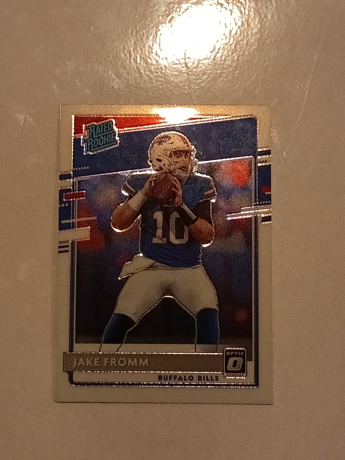 2020 Donruss Optic Football JAKE FROMM Bills RC 155