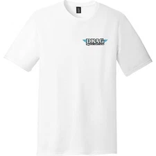 Drag Specialties Drag Specialties Slim T-Shirts XL White 3030-23620
