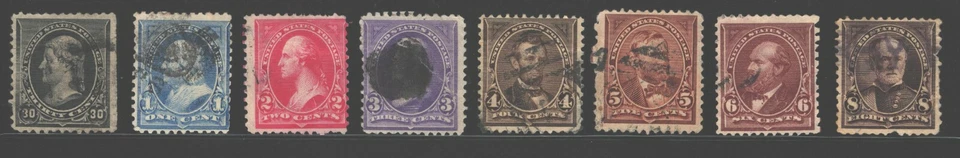 Early US #228, 247, 252~58, 294~98, 230, 233, 234 MNH & Used, SV $500+ Must See. - Image 3 of 4