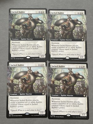 MTG Jacked Rabbit - Extended Art - Commander: Bloomburrow Regular Magic ...