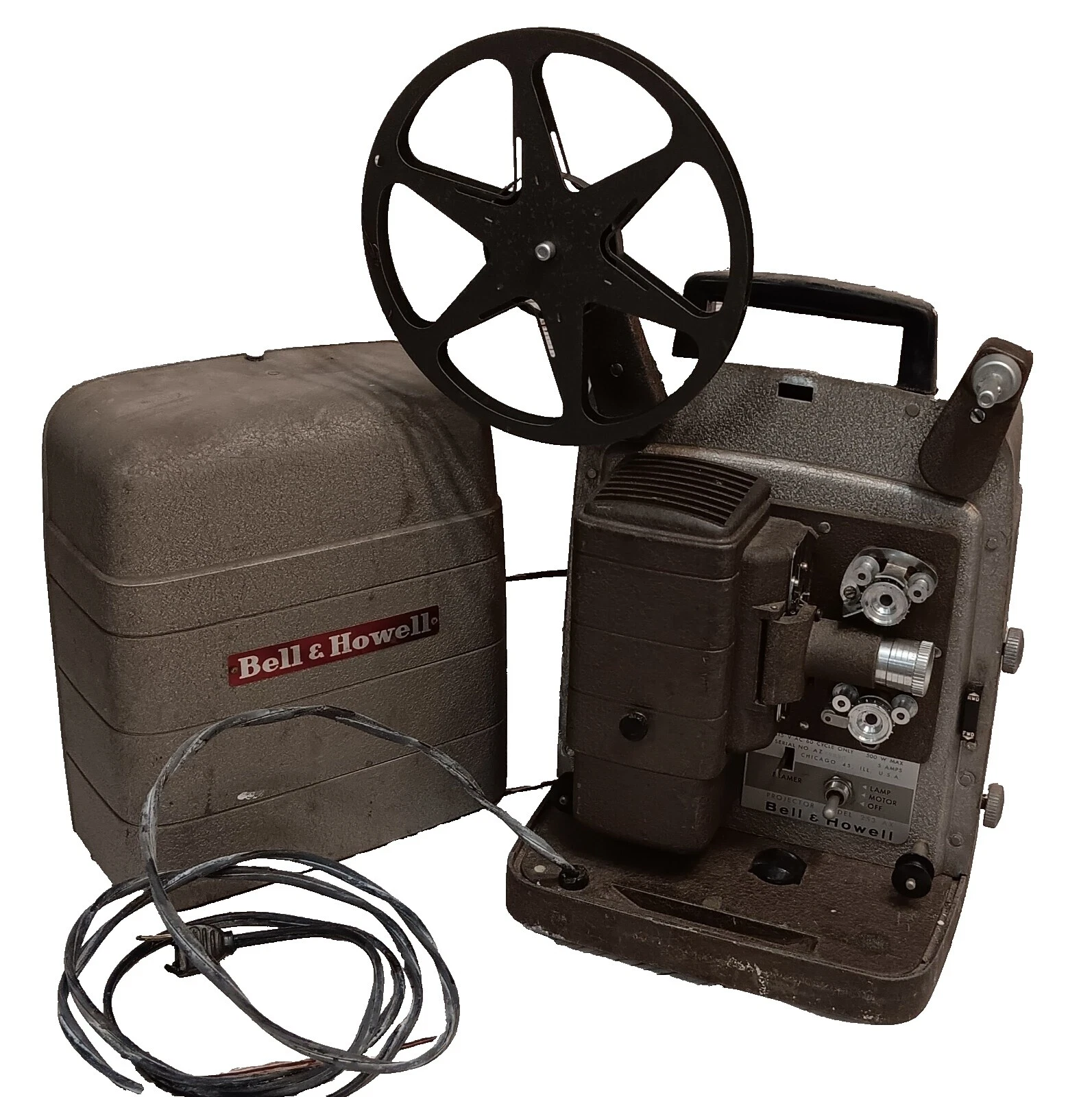 Bell and Howell Vintage Movie Projectors and Screens