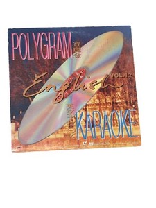 Polygram English Karaoke Volume 2 Laserdisc LD - Vol. 2 - Karaoke Music - Rare