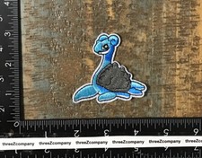 LAPRAS Pokemon Cartoon Video Game Character Iron-On Patch