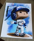 Los Angeles Dodgers Shohei Ohtani MLB Bat flip funko Style print