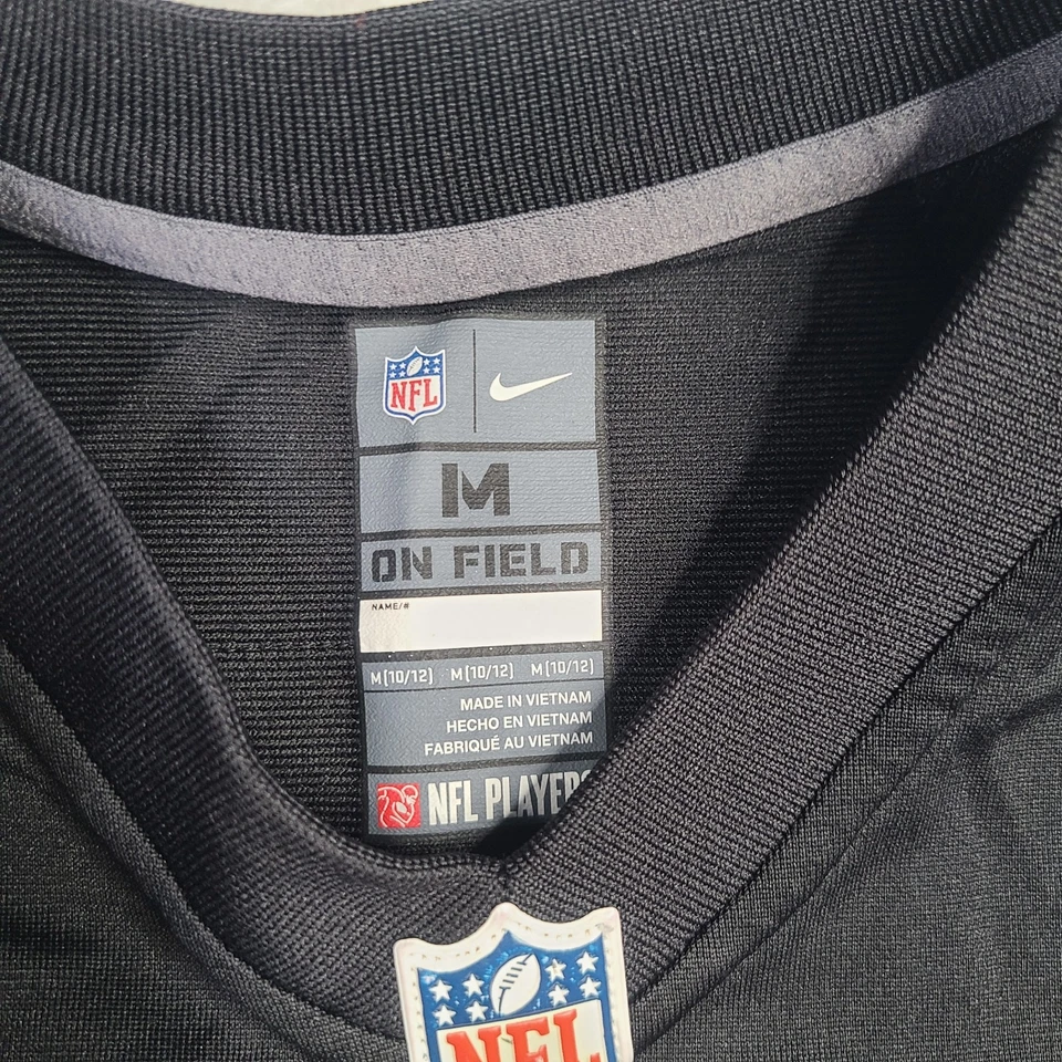 Camiseta deportiva Nike Tom Brady 2021 Tampa Bay Buccaneers negra del Superbowl juvenil mediana #12 Foto 3 de 4