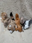 Ty Beanie Babies Critter Lot Of 6 Vintage 1990s Toys
