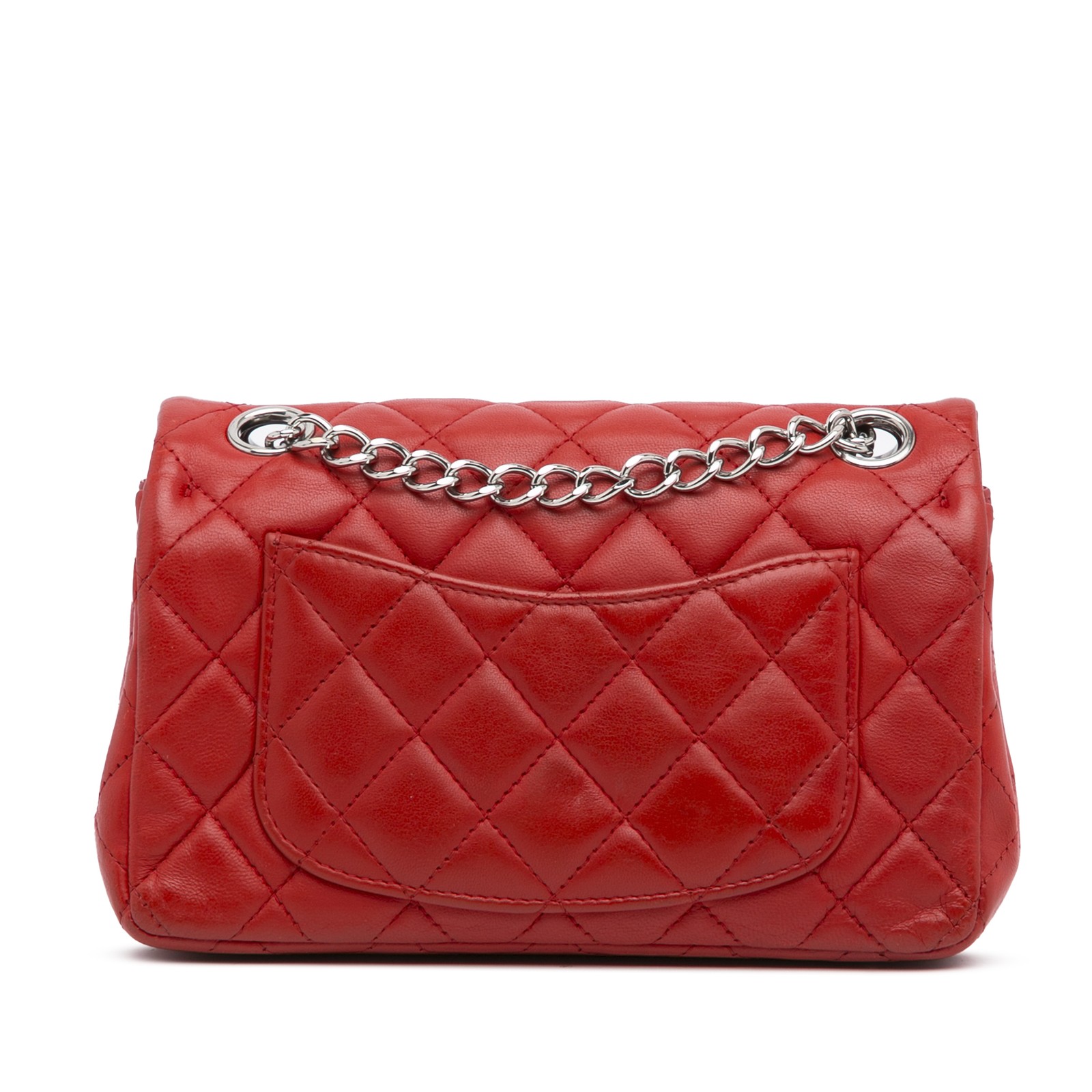 Authenticated Chanel Mini Rectangular Classic Lam… - image 3