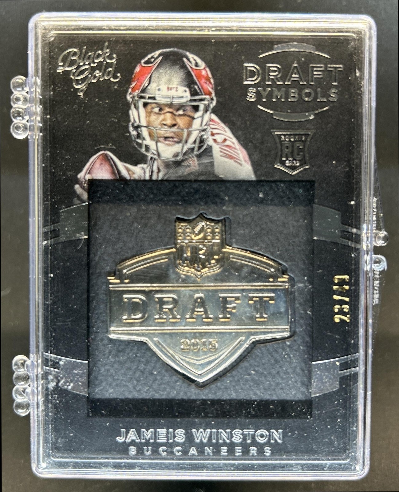 Jameis Winston Panini Black Gold # White Gold