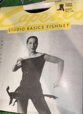 Black Fishnet Stockings Capezio STUDIO BASIC 3407 L/XL