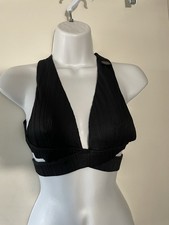 Cotton on IBody Black Bathing Suit Bikini Top OnlyWomen’s Size XS Beach NEW 1384