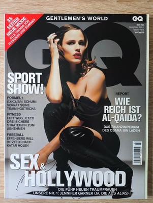 GQ März 2004 Dita von Teese Jennifer Garner Laetitia Casta Amanda Peet Jude Law