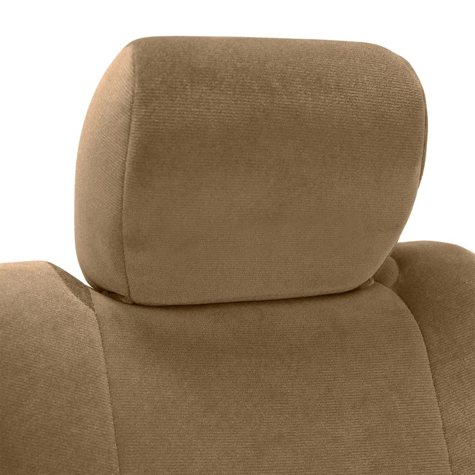 For Porsche Boxster 05-12 Coverking Velour 1st Row Beige Custom Seat Covers Foto 2 de 4