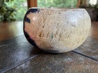 Vintage Terra Cotta Mexican Hand Painted Pottery Planter Bowl Scenic Landscape — photo 6
