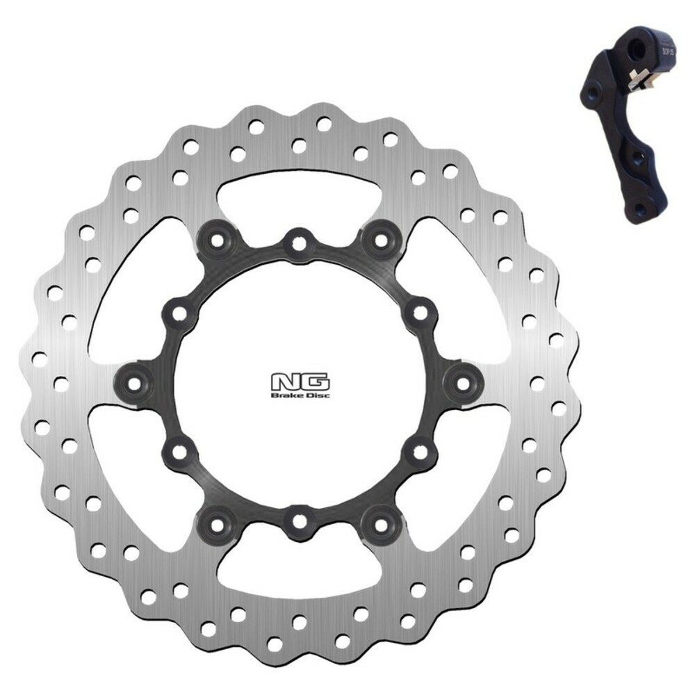 Free Shipping Oversized Disc Brake Kit NG Brakes Wavy Floating