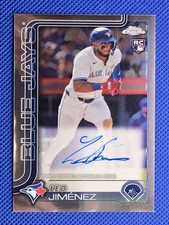 2025 Topps Chrome - Rookie Autographs Leo Jimenez #RA-LJI (AU, RC)