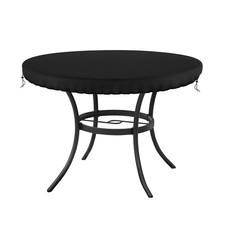 Demao Outdoor Round Table Covers, Waterproof Patio Furniture Covers, UV Resistan