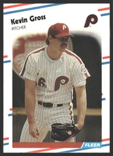 Kevin Gross #303 1988 Fleer Philadelphia Phillies