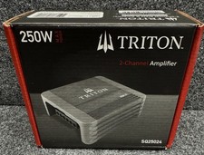 AMPLIFICADOR TRITON SQ25024 2 CANALES CLASE D/NUEVO/PRECIO DE LIQUIDACIÓN