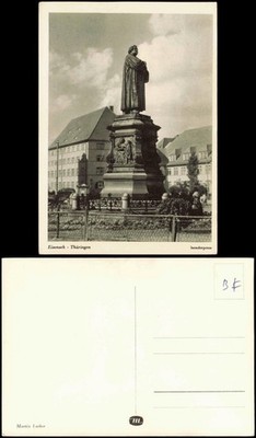 Ansichtskarte Eisenach Luther-Denkmal 1940