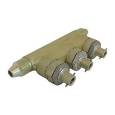 RAF Oxygen  6D 1484 Bayonet Socket Manifold, New Old Stock