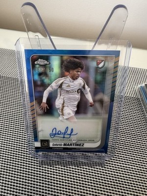 David Martinez Topps Chrome MLS 2025-26 Auto /150