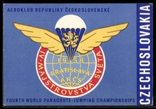 AK Bratislava, Fourth World Parachute-Jumping Championchips 1958