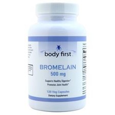 Body First Bromelain 500mg  120 vcaps