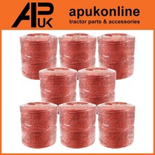 8x Elektrozaun Zaun Polydraht 500 m 2,5 mm 6 x 0,15 Leiter Bauernhofzaun