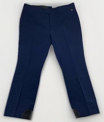 Roffe Star Men s 44L Ski Pants Navy Blue Insulated Winter Sports Snow Wear