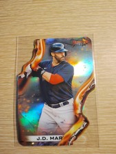 2021 Bowman's Best - Heatwave Die-Cut J.D. Martinez #HW-20