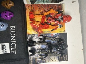 Lego Bionicle Toa Mata Set With Mask Case And More Rare Lot