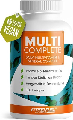 Vegan Vitamins & Minerals - 180 Capsules - Multi Complete Multivitamin &... 